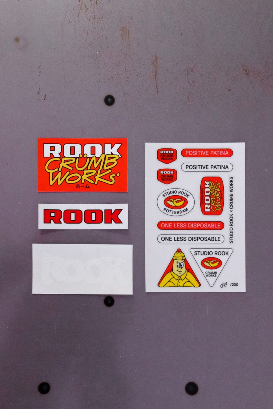 Studio ROOK x Crumbworks sticker set