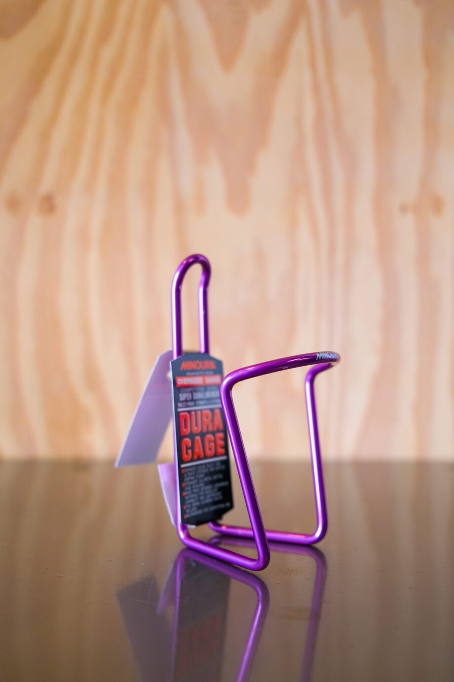 Minoura Bottle Cage purple