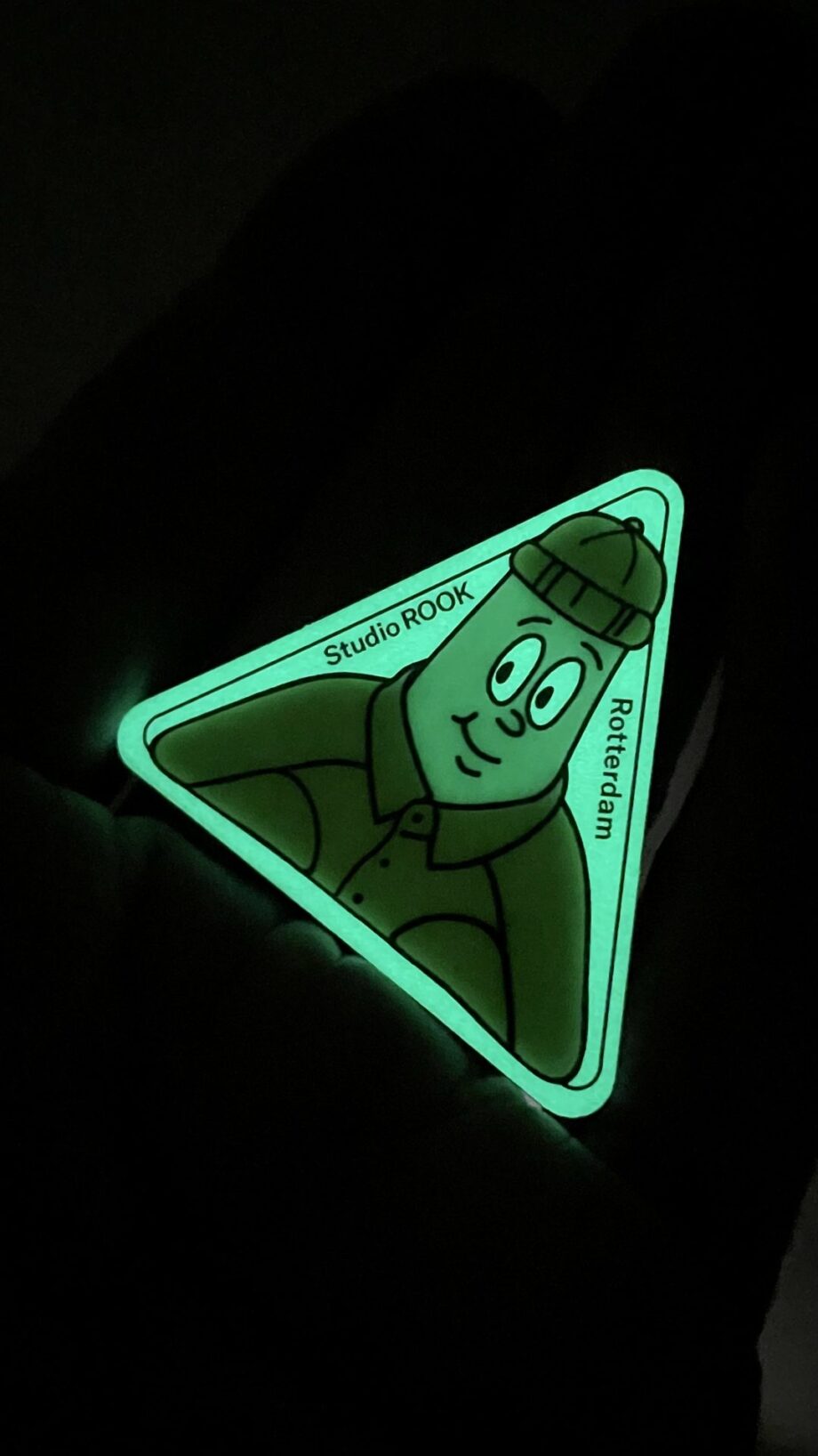 Studio ROOK banana *glow in the dark* sticker